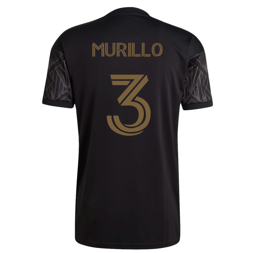 Kinder Jesús Murillo #3 Schwarz Heimtrikot Trikot 2023/24 T-Shirt Österreich