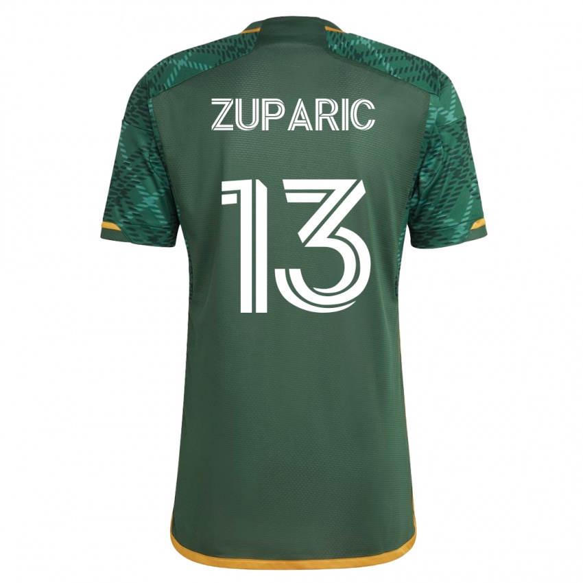 Kinder Dario Zuparic #13 Grün Heimtrikot Trikot 2023/24 T-Shirt Österreich