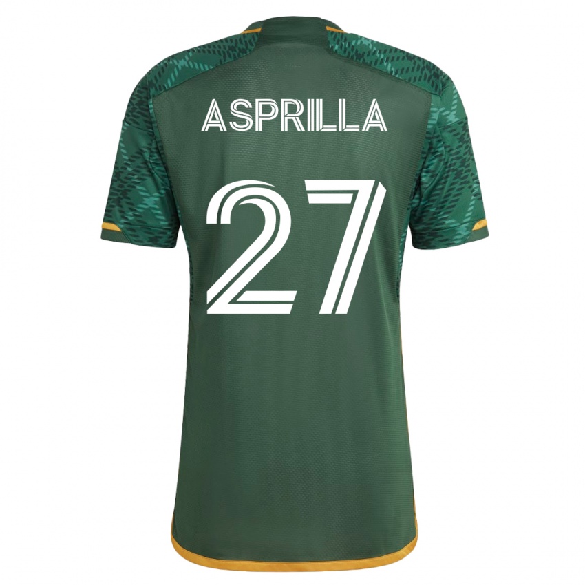 Kinder Dairon Asprilla #27 Grün Heimtrikot Trikot 2023/24 T-Shirt Österreich