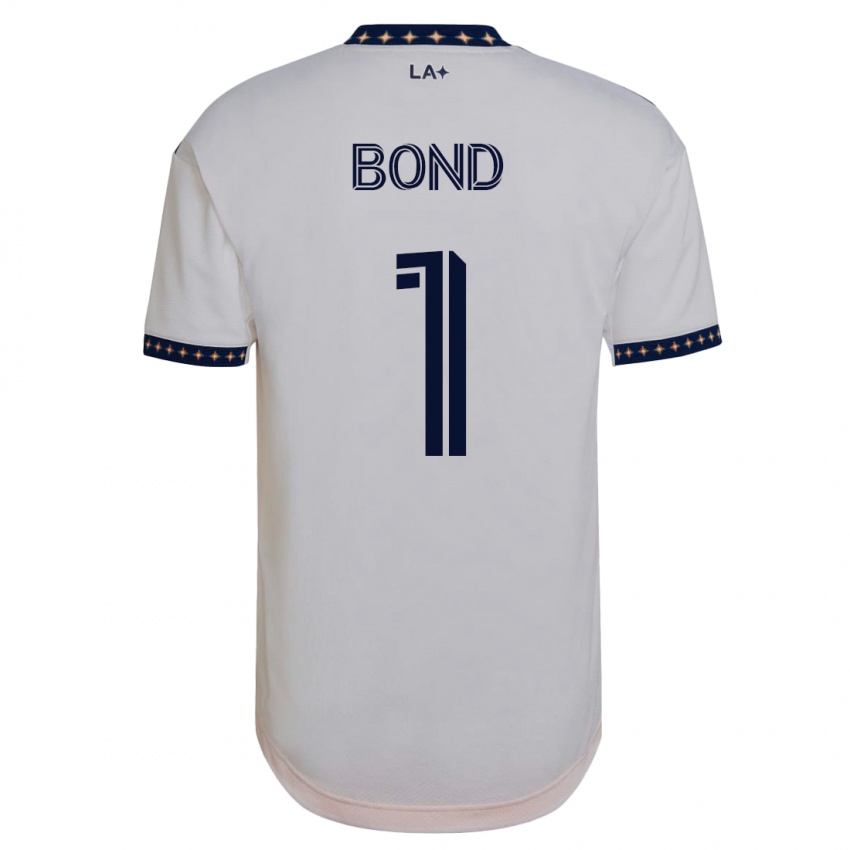Kinder Jonathan Bond #1 Weiß Heimtrikot Trikot 2023/24 T-Shirt Österreich