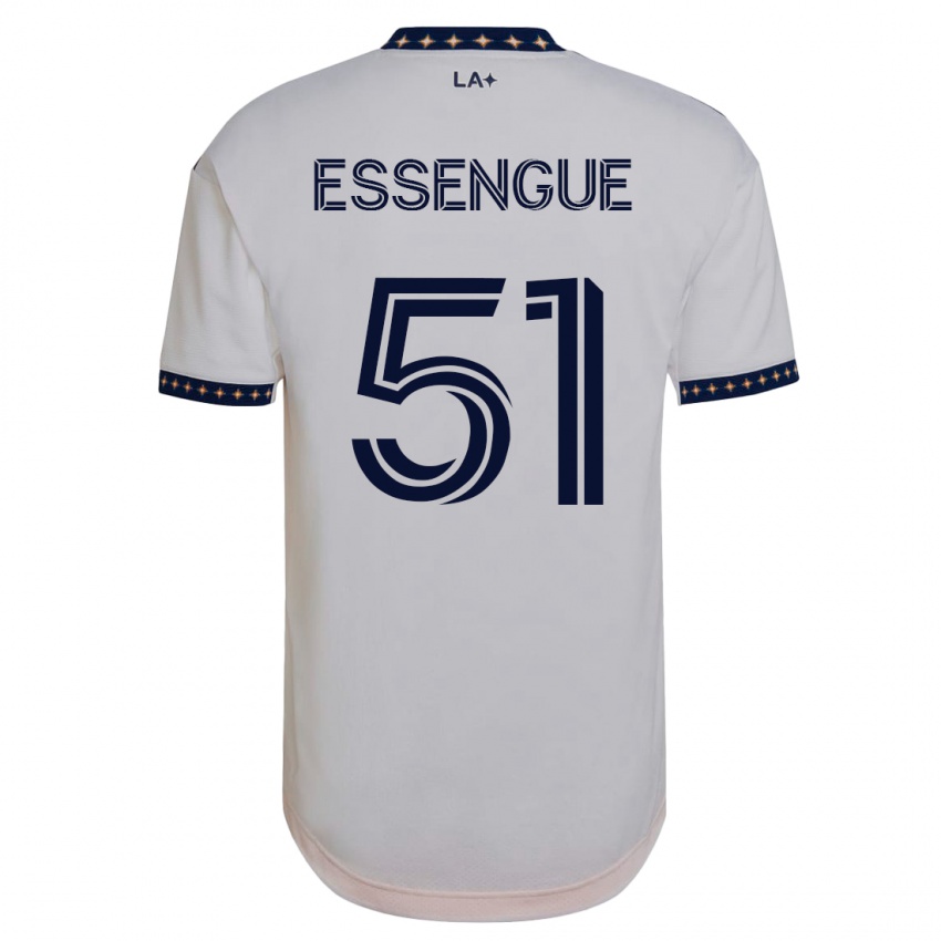 Kinder Ascel Essengue #51 Weiß Heimtrikot Trikot 2023/24 T-Shirt Österreich