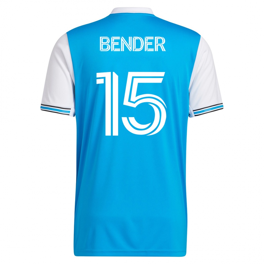 Kinder Ben Bender #15 Blau Heimtrikot Trikot 2023/24 T-Shirt Österreich