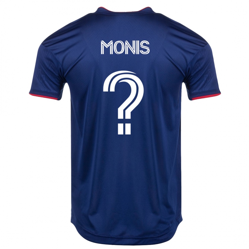 Kinder Alex Monis #0 Marine Heimtrikot Trikot 2023/24 T-Shirt Österreich