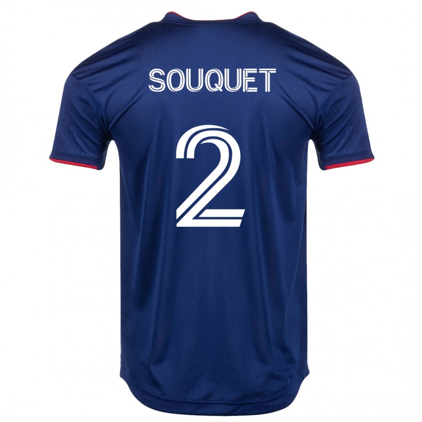 Kinder Arnaud Souquet #2 Marine Heimtrikot Trikot 2023/24 T-Shirt Österreich