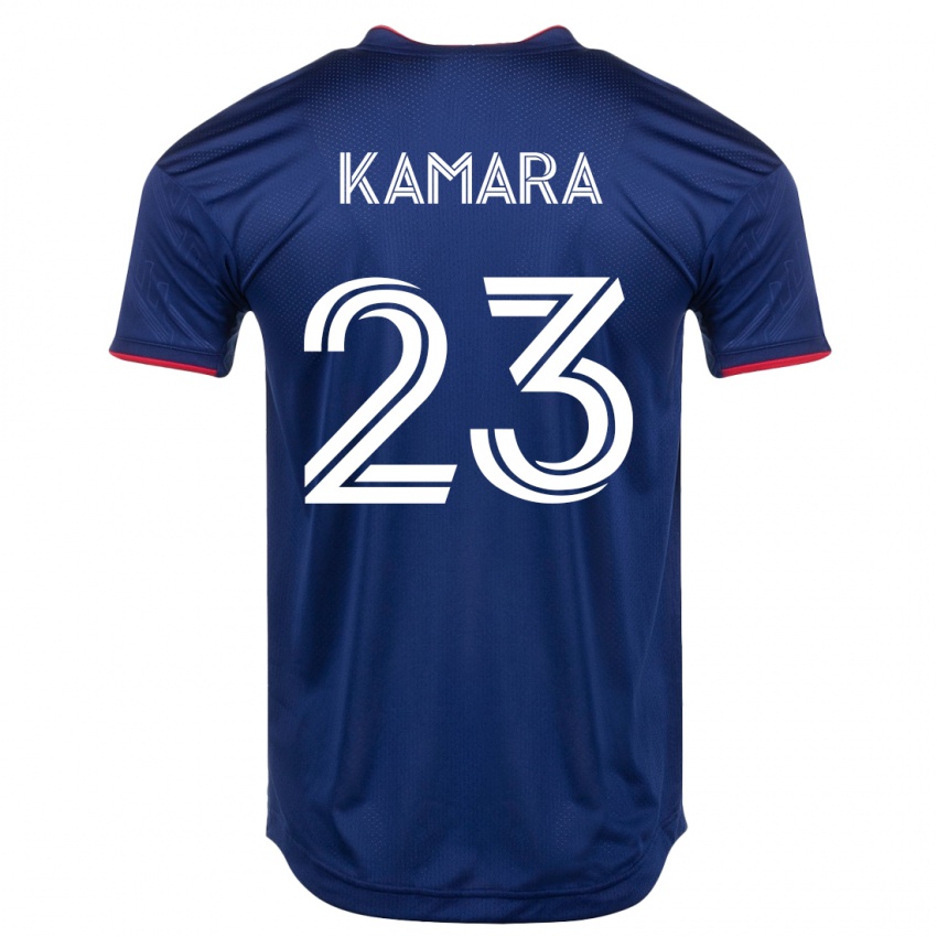 Kinder Kei Kamara #23 Marine Heimtrikot Trikot 2023/24 T-Shirt Österreich