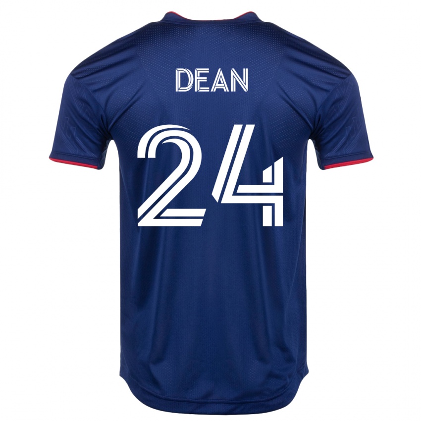 Kinder Jonathan Dean #24 Marine Heimtrikot Trikot 2023/24 T-Shirt Österreich