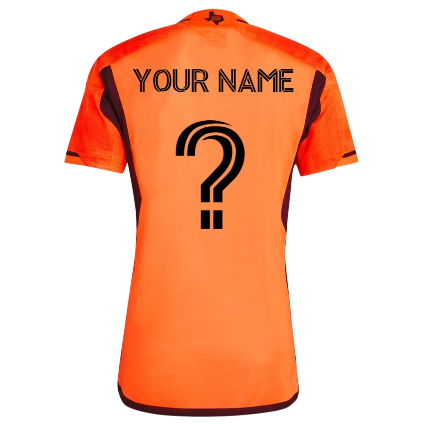 Kinder Ihren Namen #0 Orangefarben Heimtrikot Trikot 2023/24 T-Shirt Österreich