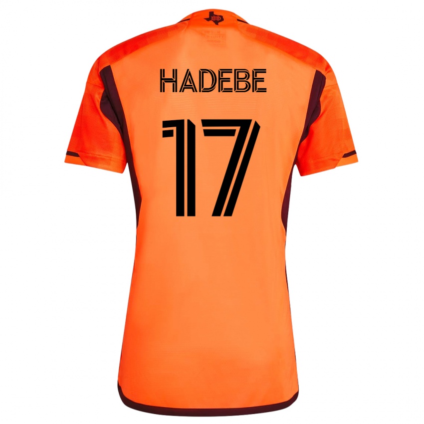 Kinder Teenage Hadebe #17 Orangefarben Heimtrikot Trikot 2023/24 T-Shirt Österreich