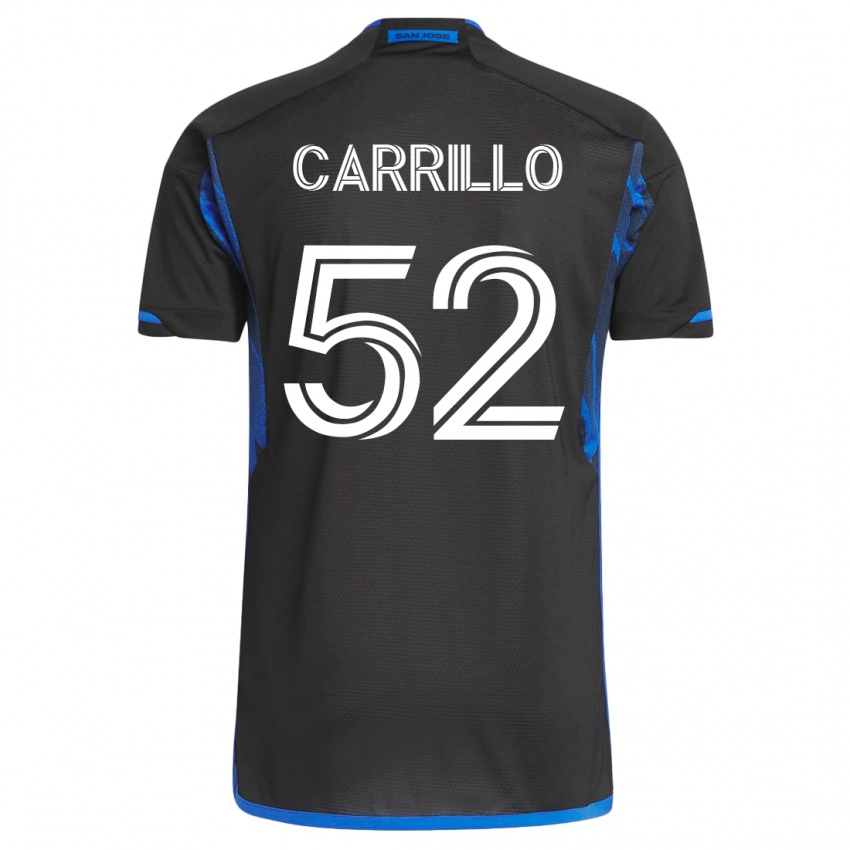 Kinder Israel Carrillo #52 Blau Schwarz Heimtrikot Trikot 2023/24 T-Shirt Österreich