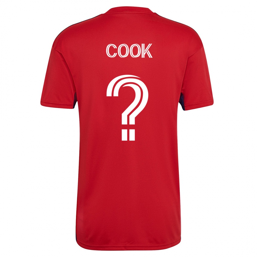 Kinder Christopher Cook #0 Rot Heimtrikot Trikot 2023/24 T-Shirt Österreich