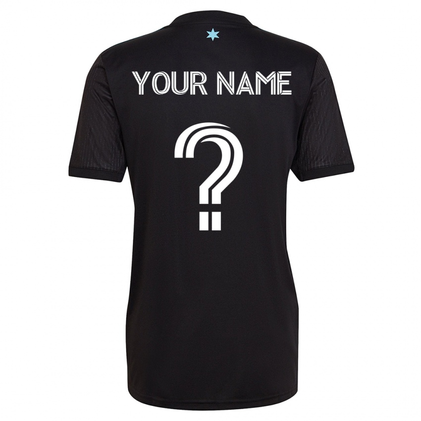 Kinder Ihren Namen #0 Schwarz Heimtrikot Trikot 2023/24 T-Shirt Österreich