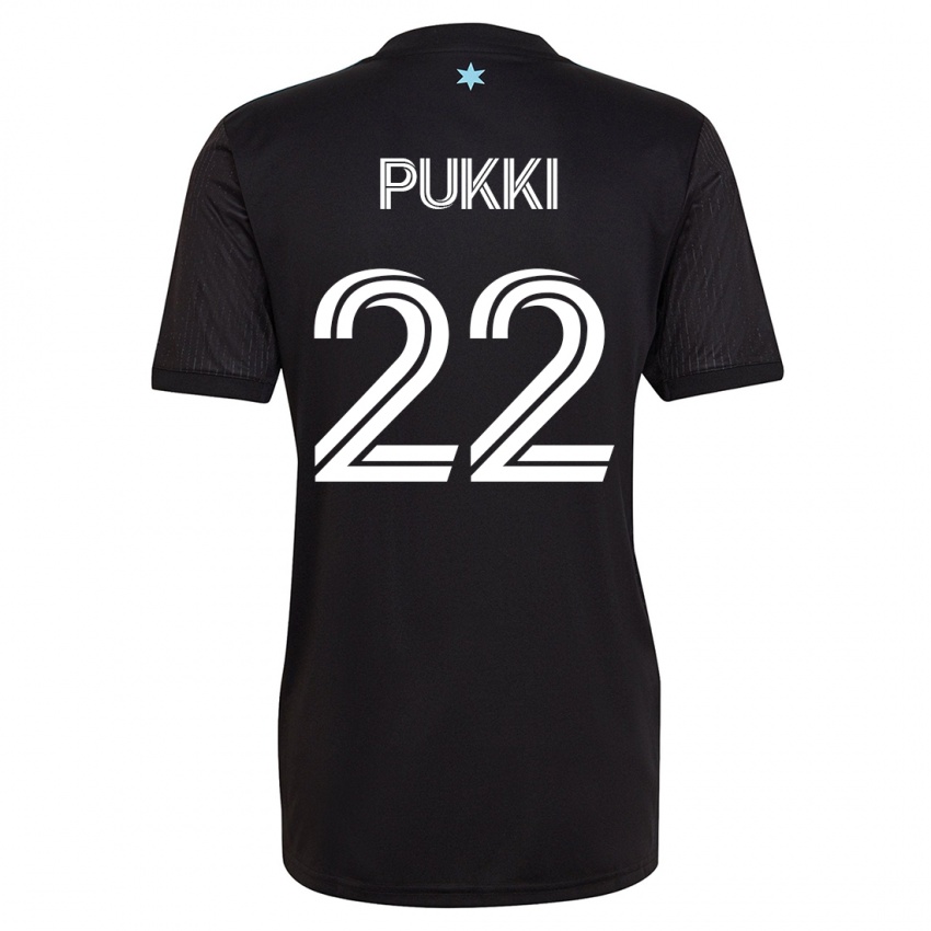 Kinder Teemu Pukki #22 Schwarz Heimtrikot Trikot 2023/24 T-Shirt Österreich