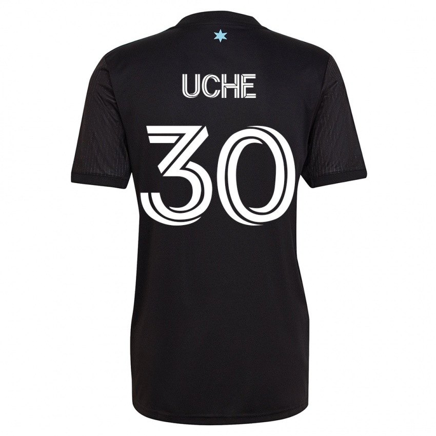 Kinder Cc Uche #30 Schwarz Heimtrikot Trikot 2023/24 T-Shirt Österreich