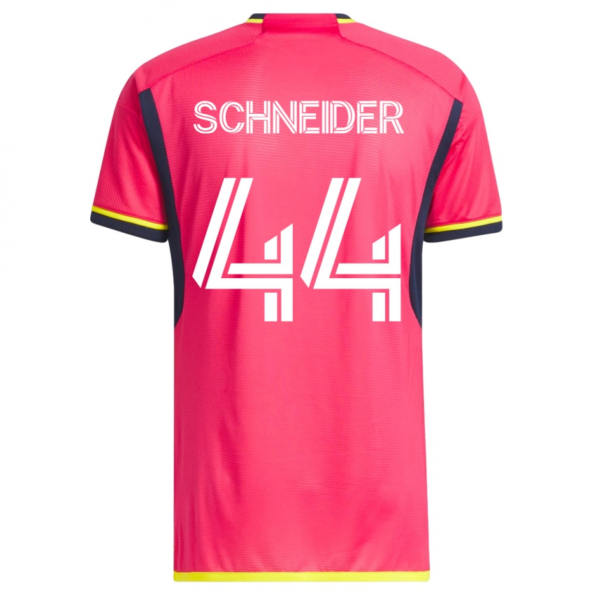 Kinder Max Schneider #44 Rosa Heimtrikot Trikot 2023/24 T-Shirt Österreich