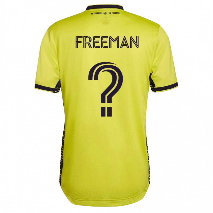 Kinder Tyler Freeman #0 Gelb Heimtrikot Trikot 2023/24 T-Shirt Österreich