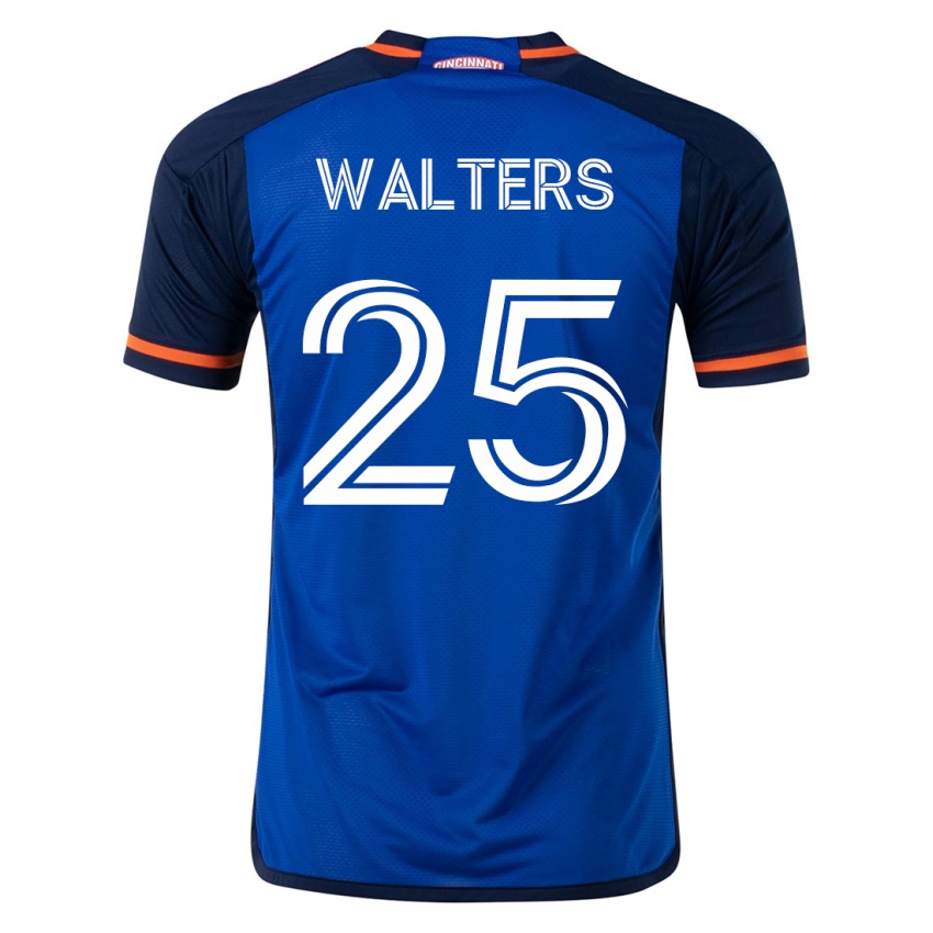 Kinder Paul Walters #25 Blau Heimtrikot Trikot 2023/24 T-Shirt Österreich