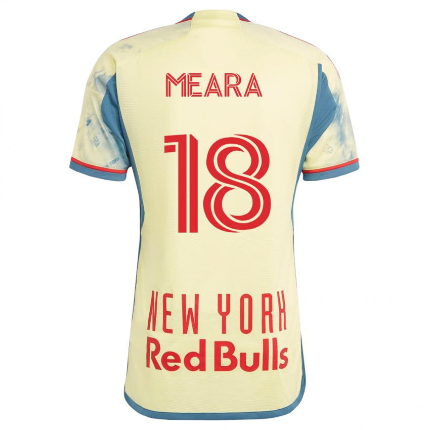 Kinder Ryan Meara #18 Gelb Heimtrikot Trikot 2023/24 T-Shirt Österreich