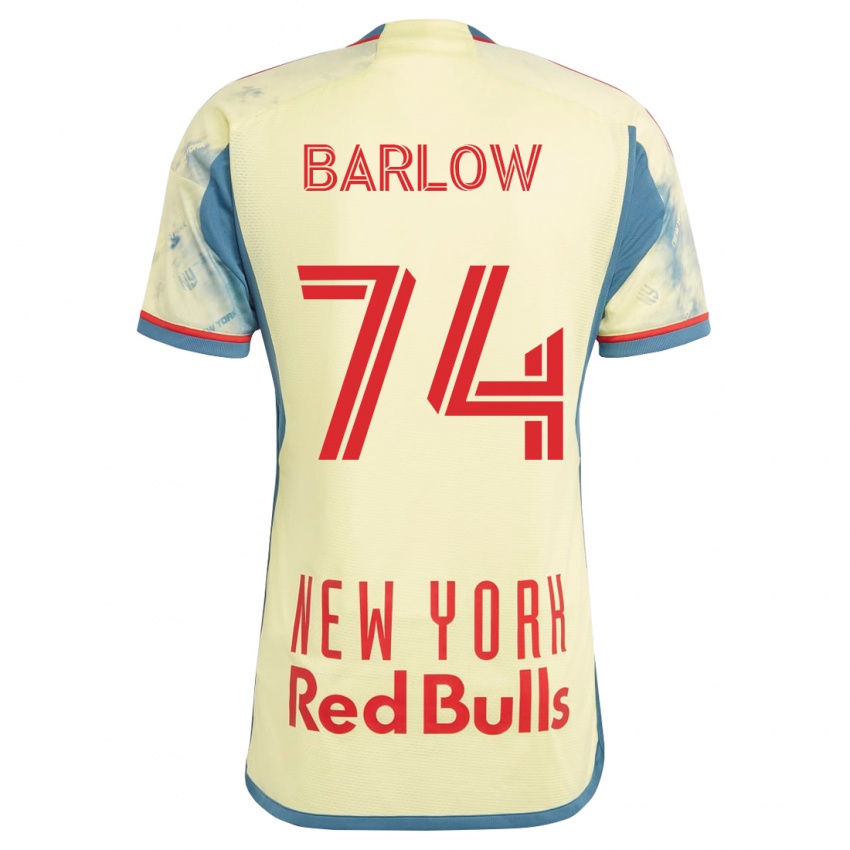 Kinder Tom Barlow #74 Gelb Heimtrikot Trikot 2023/24 T-Shirt Österreich