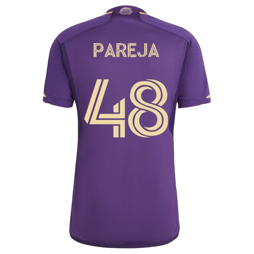 Kinder Diego Pareja #48 Violett Heimtrikot Trikot 2023/24 T-Shirt Österreich