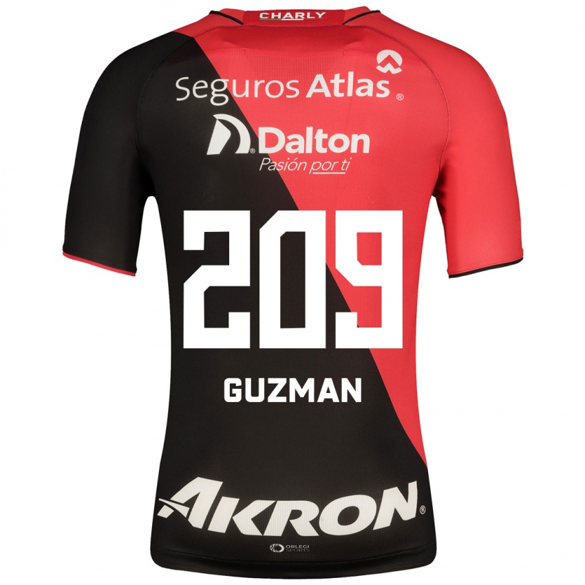 Kinder Jorge Guzmán #209 Schwarz Heimtrikot Trikot 2023/24 T-Shirt Österreich