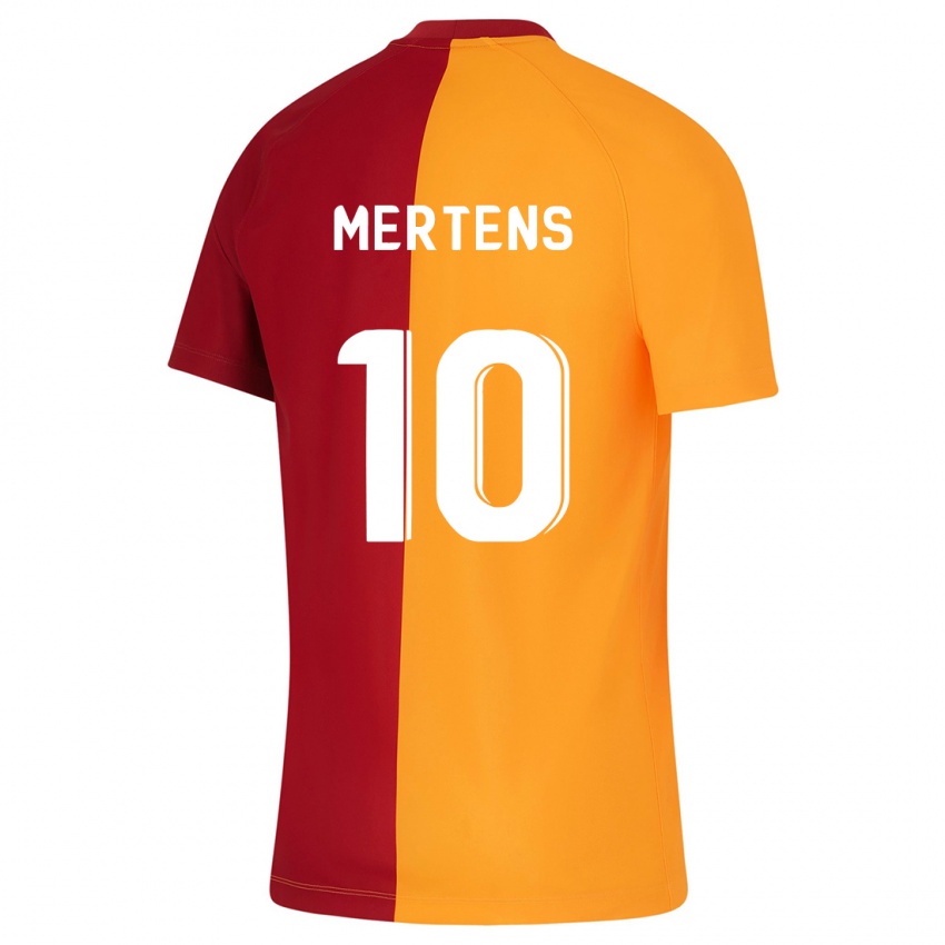 Kinder Dries Mertens #10 Orangefarben Heimtrikot Trikot 2023/24 T-Shirt Österreich