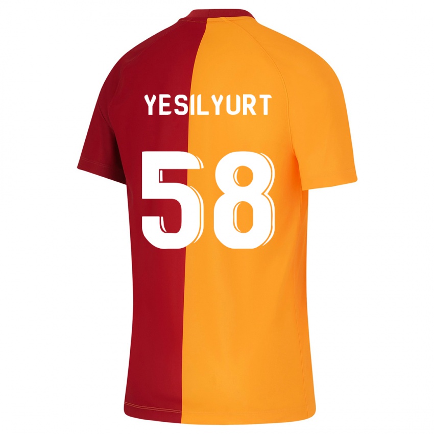 Kinder Ali Yeşilyurt #58 Orangefarben Heimtrikot Trikot 2023/24 T-Shirt Österreich