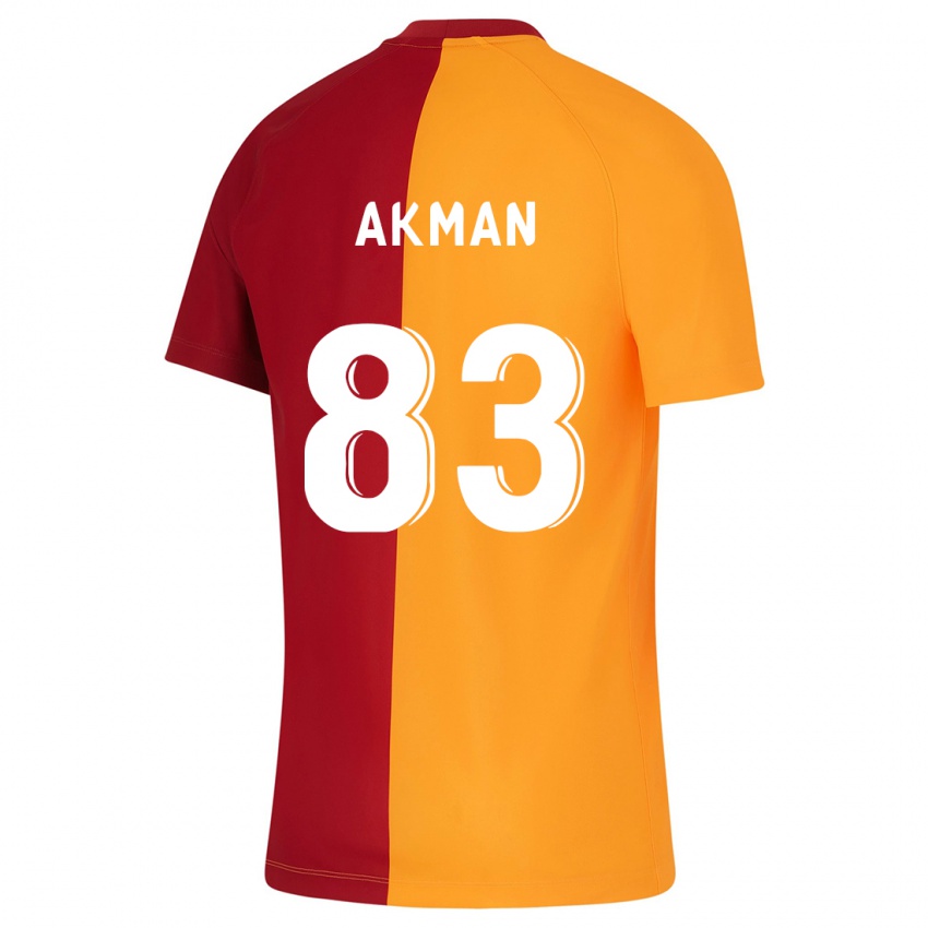 Kinder Efe Akman #83 Orangefarben Heimtrikot Trikot 2023/24 T-Shirt Österreich