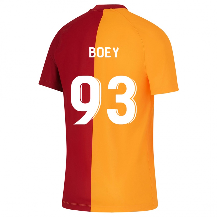 Kinder Sacha Boey #93 Orangefarben Heimtrikot Trikot 2023/24 T-Shirt Österreich