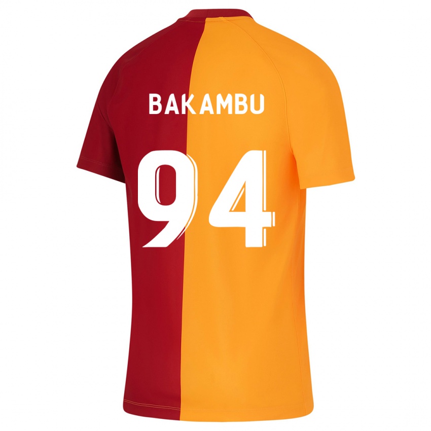 Kinder Cedric Bakambu #94 Orangefarben Heimtrikot Trikot 2023/24 T-Shirt Österreich