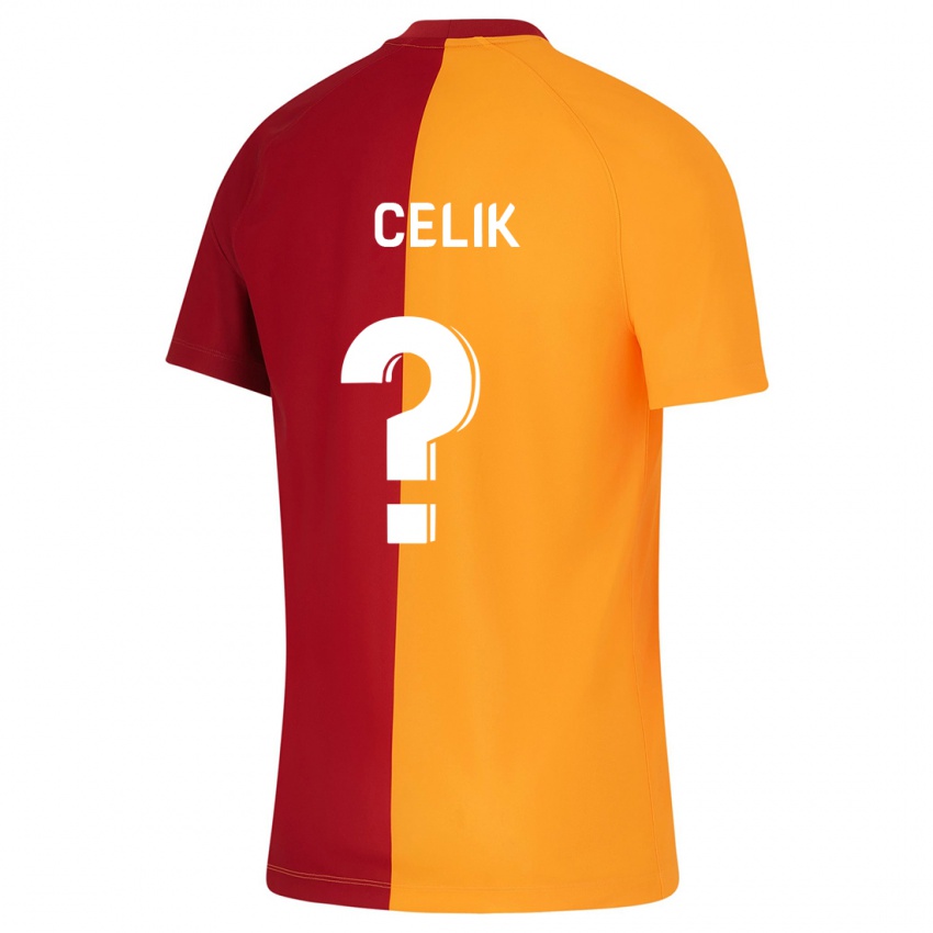 Kinder Berke Celik #0 Orangefarben Heimtrikot Trikot 2023/24 T-Shirt Österreich