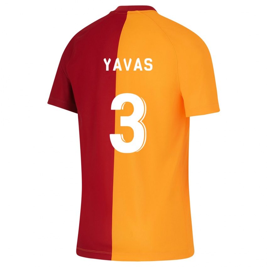 Kinder Arda Yavas #3 Orangefarben Heimtrikot Trikot 2023/24 T-Shirt Österreich