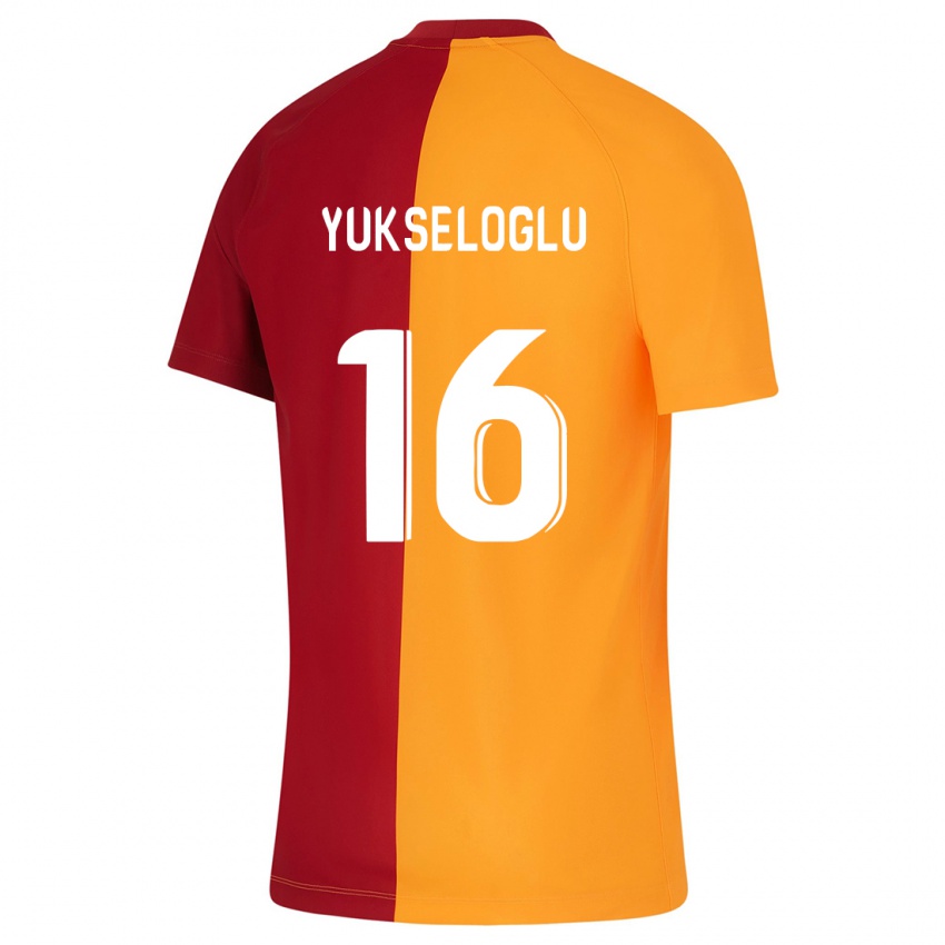 Kinder Ayaz Yükseloğlu #16 Orangefarben Heimtrikot Trikot 2023/24 T-Shirt Österreich