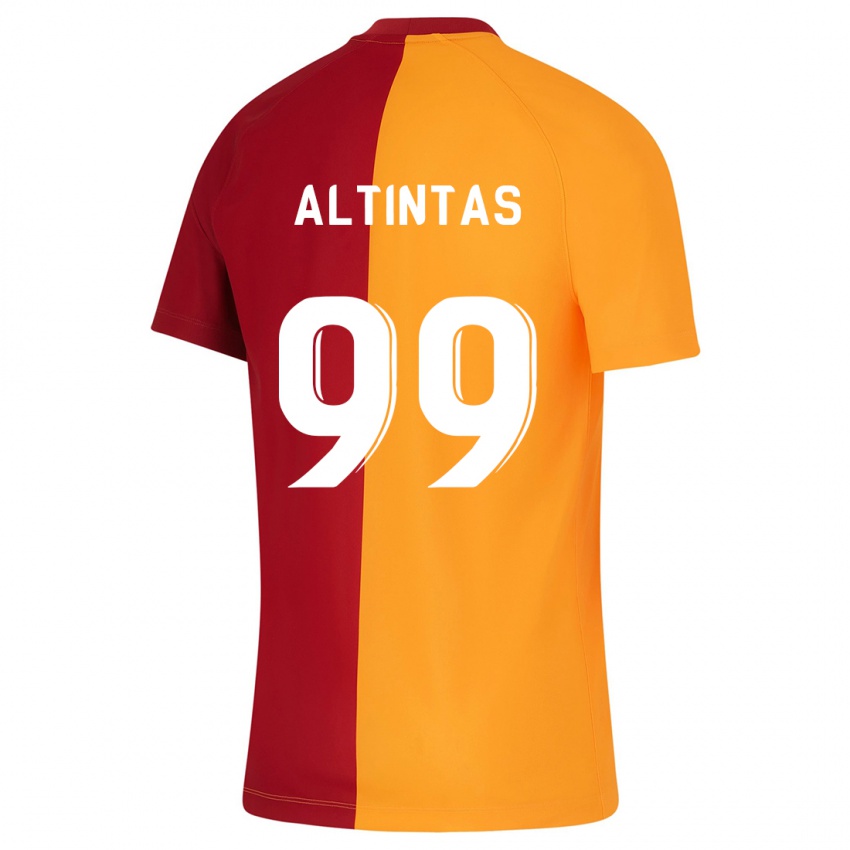 Kinder Benan Altıntaş #99 Orangefarben Heimtrikot Trikot 2023/24 T-Shirt Österreich