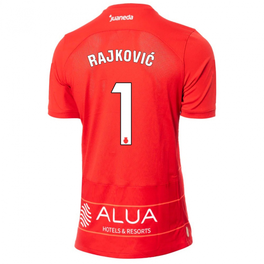 Kinder Predrag Rajkovic #1 Rot Heimtrikot Trikot 2023/24 T-Shirt Österreich