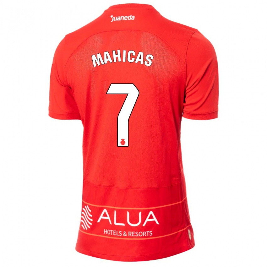 Kinder Julián Mahicas #7 Rot Heimtrikot Trikot 2023/24 T-Shirt Österreich