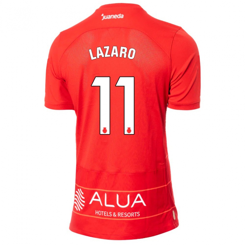 Kinder Victor Lázaro #11 Rot Heimtrikot Trikot 2023/24 T-Shirt Österreich