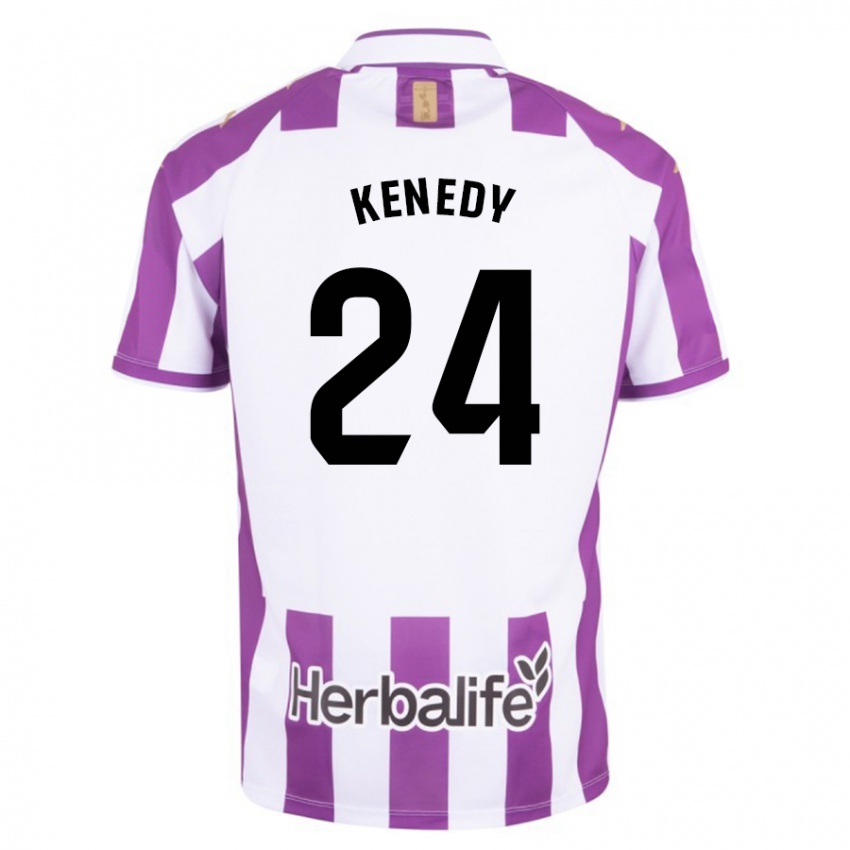 Kinder Kenedy #24 Lila Heimtrikot Trikot 2023/24 T-Shirt Österreich