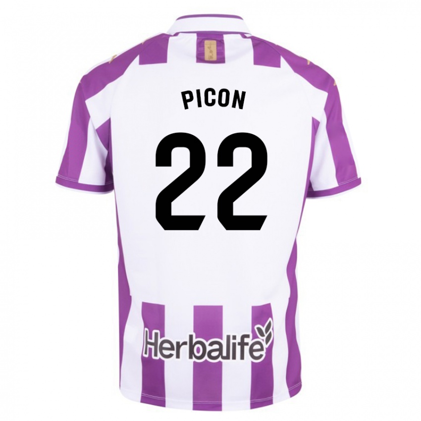 Kinder Pablo Picón #22 Lila Heimtrikot Trikot 2023/24 T-Shirt Österreich