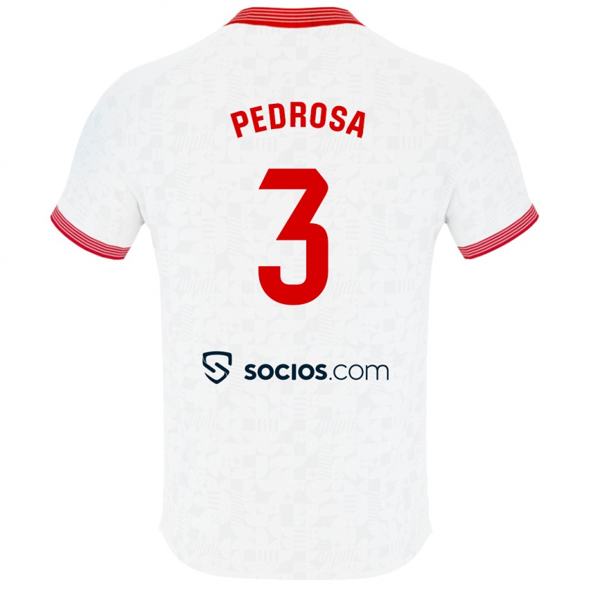 Kinder Adrià Pedrosa #3 Weiß Heimtrikot Trikot 2023/24 T-Shirt Österreich