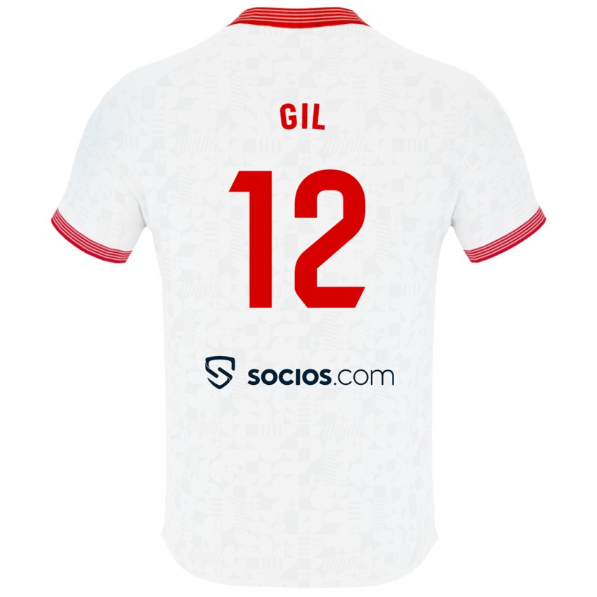 Kinder Dani Gil #12 Weiß Heimtrikot Trikot 2023/24 T-Shirt Österreich