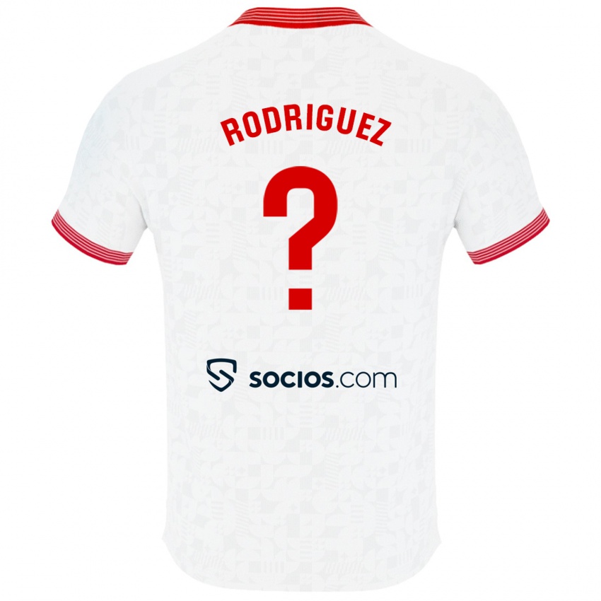 Kinder Carlos Rodríguez #30 Weiß Heimtrikot Trikot 2023/24 T-Shirt Österreich