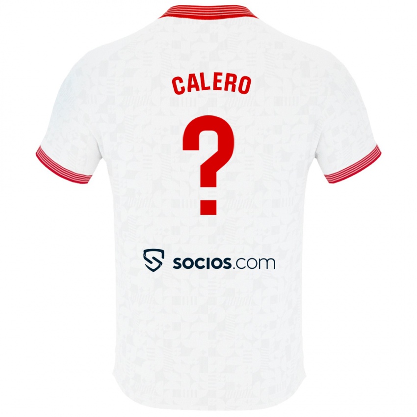 Kinder Josema Calero #0 Weiß Heimtrikot Trikot 2023/24 T-Shirt Österreich