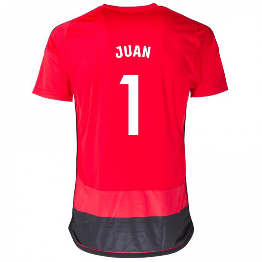 Kinder Ramón Juan #1 Rot Schwarz Heimtrikot Trikot 2023/24 T-Shirt Österreich