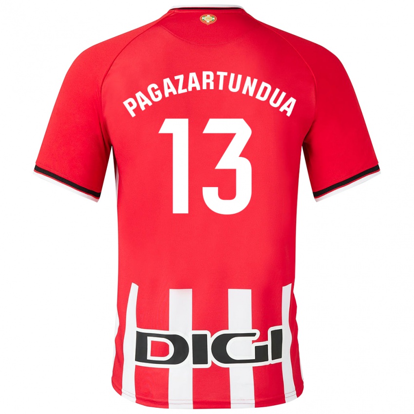 Kinder Iker Pagazartundua #13 Rot Heimtrikot Trikot 2023/24 T-Shirt Österreich