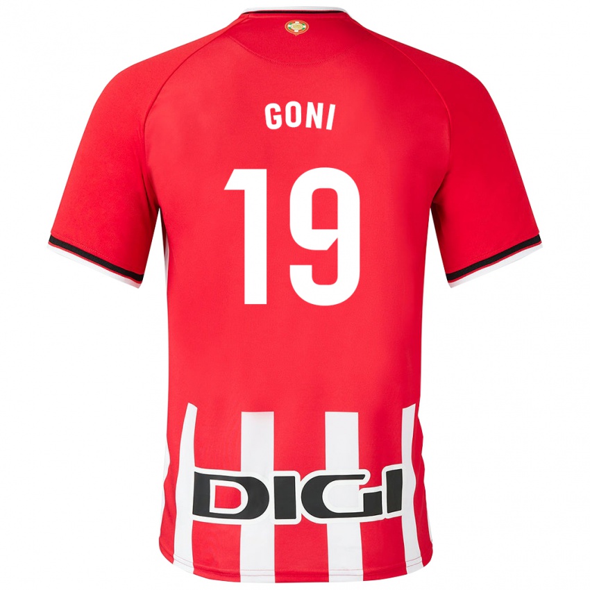 Kinder Marcos Goñi #19 Rot Heimtrikot Trikot 2023/24 T-Shirt Österreich