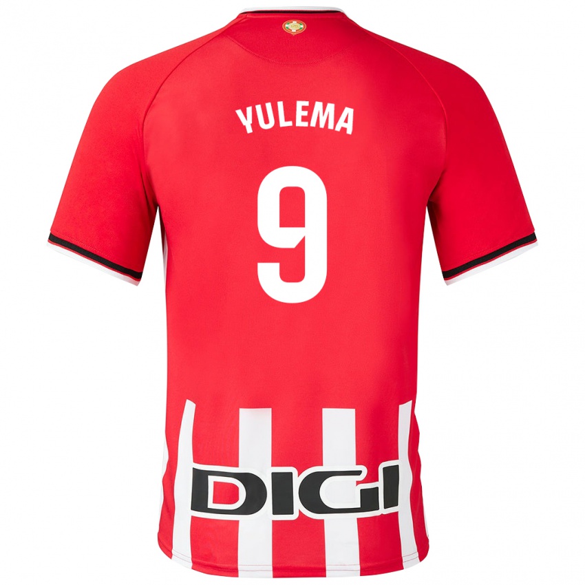 Kinder Yulema Corres Somovilla #9 Rot Heimtrikot Trikot 2023/24 T-Shirt Österreich