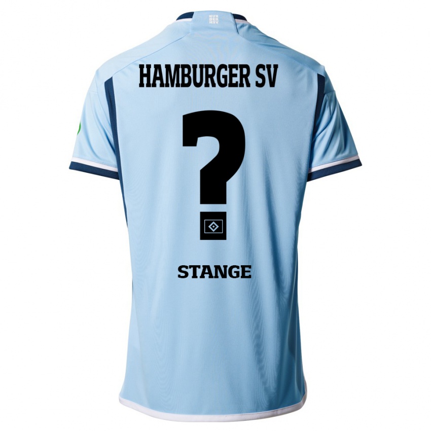 Kinder Tobias Stange #0 Blau Auswärtstrikot Trikot 2023/24 T-Shirt Österreich