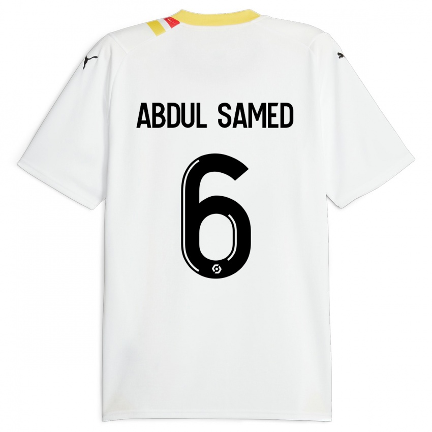 Kinder Salis Abdul Samed #6 Schwarz Auswärtstrikot Trikot 2023/24 T-Shirt Österreich