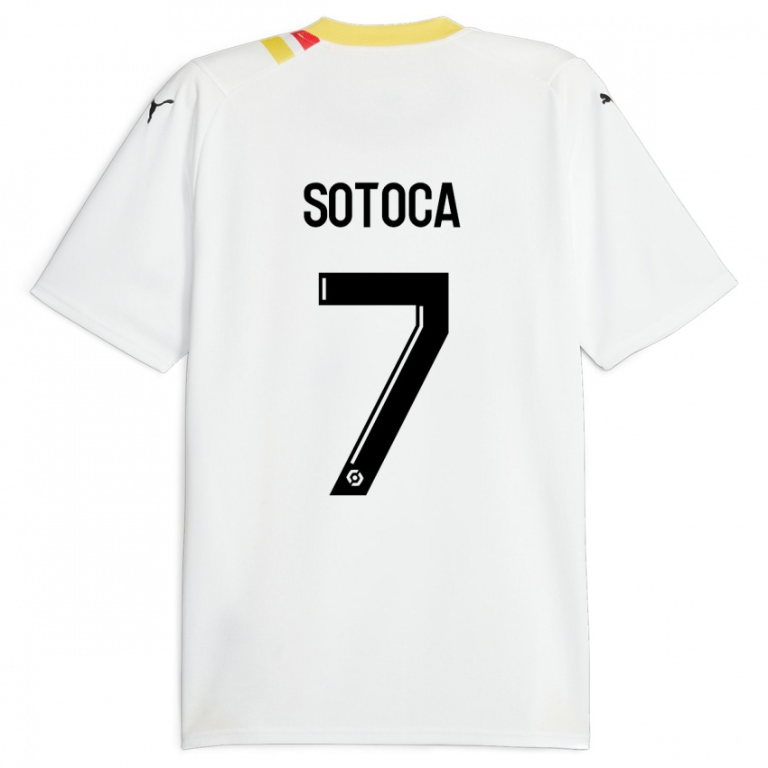 Kinder Florian Sotoca #7 Schwarz Auswärtstrikot Trikot 2023/24 T-Shirt Österreich