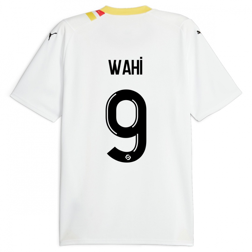 Kinder Elye Wahi #9 Schwarz Auswärtstrikot Trikot 2023/24 T-Shirt Österreich